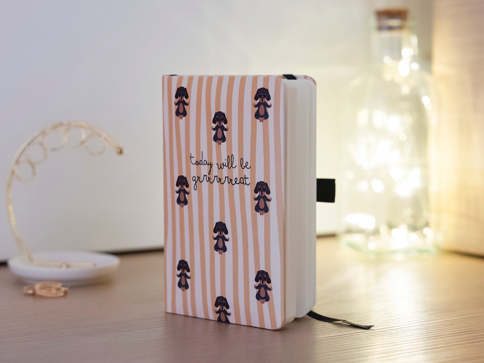 Libreta A6 sin anillas - Today will be grrrrrrreat