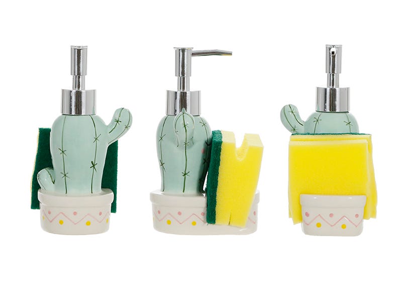Cactus soap dispenser - view 3 Ale-Hop