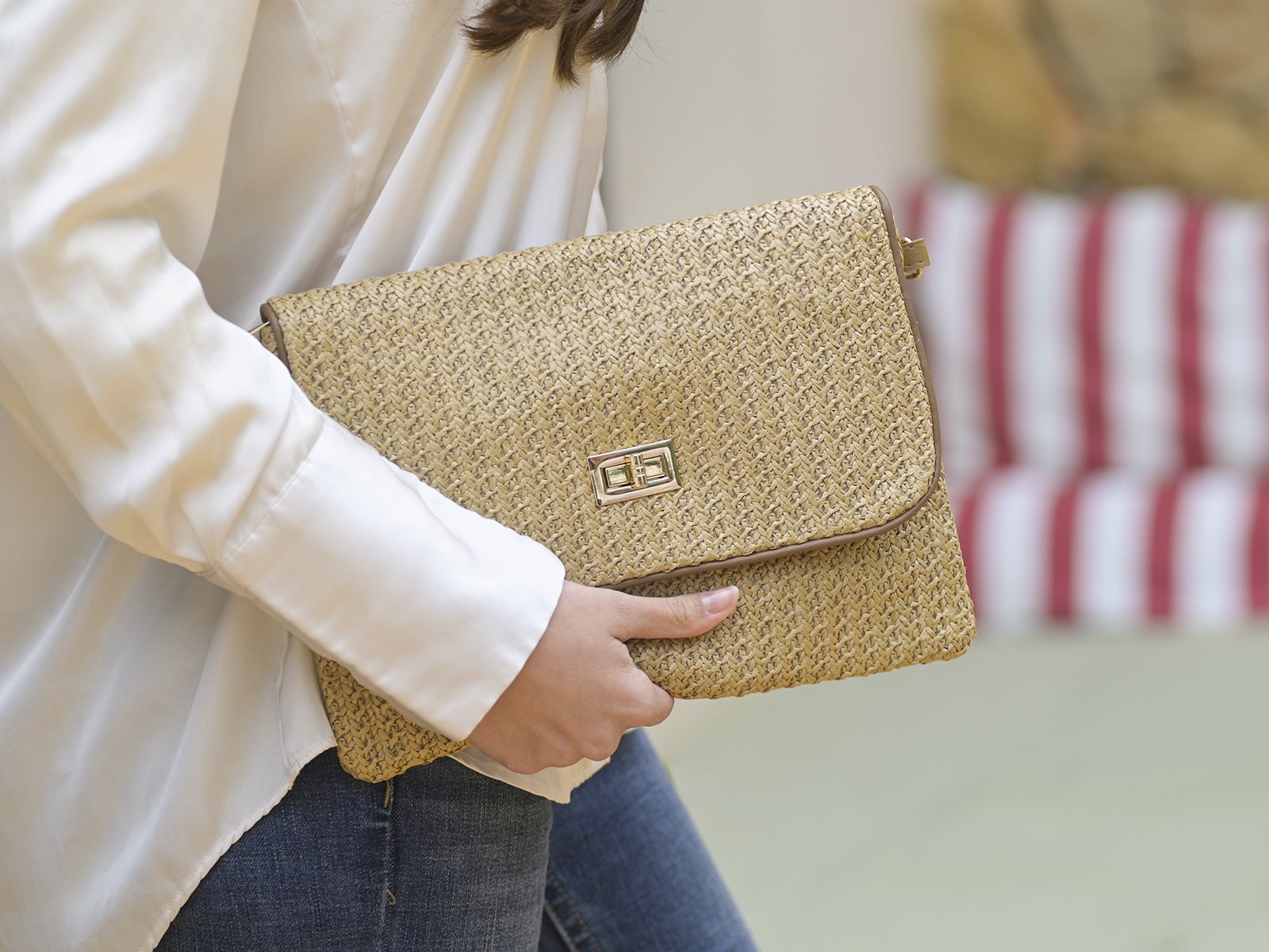 Bolso bandolera color café