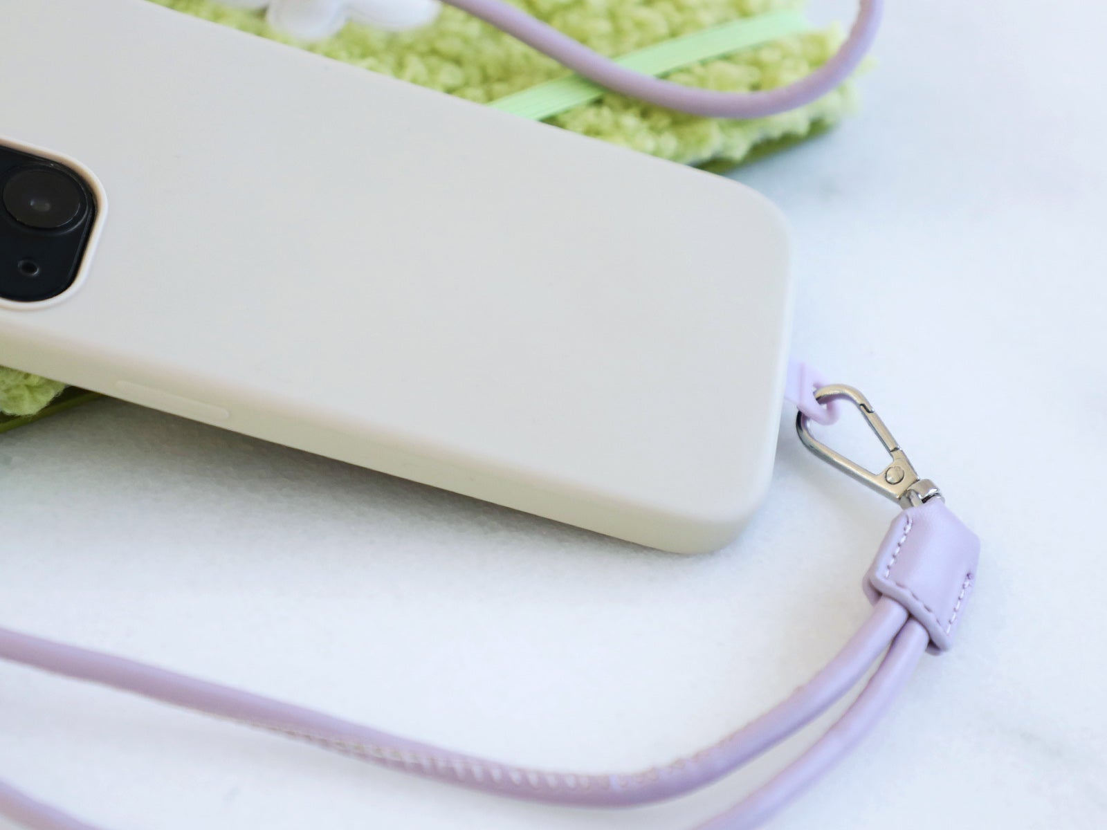 Cordón universal para móvil lila