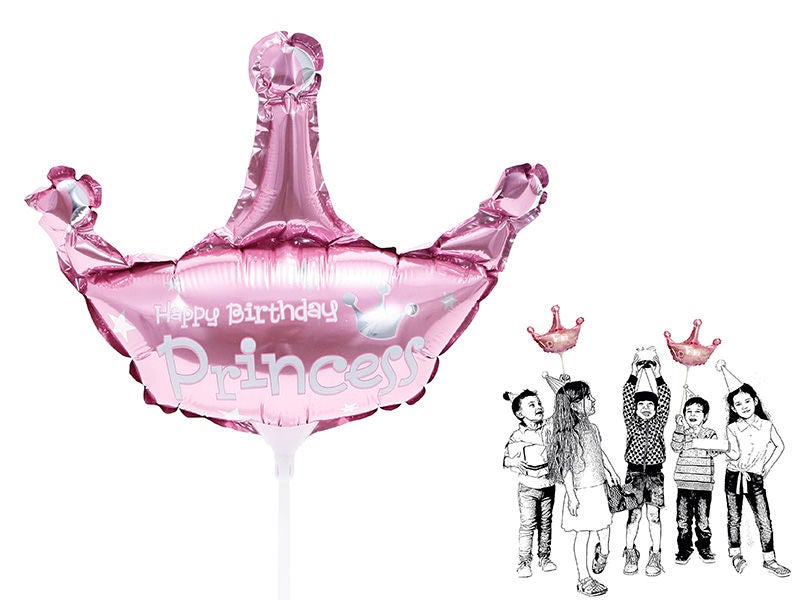 Balão coroa princesa