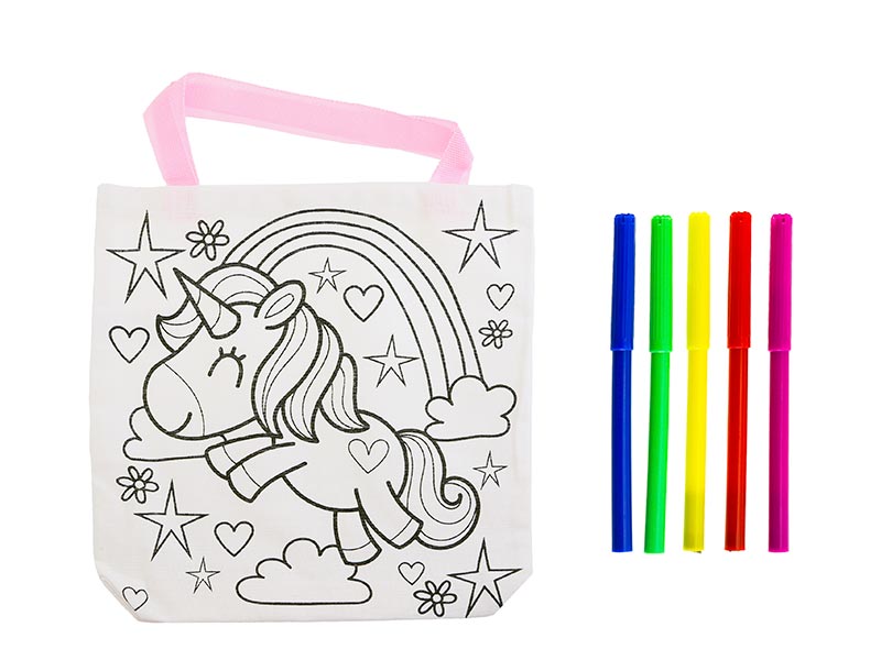 Bolso grande con unicornio correa ro | Ale-Hop