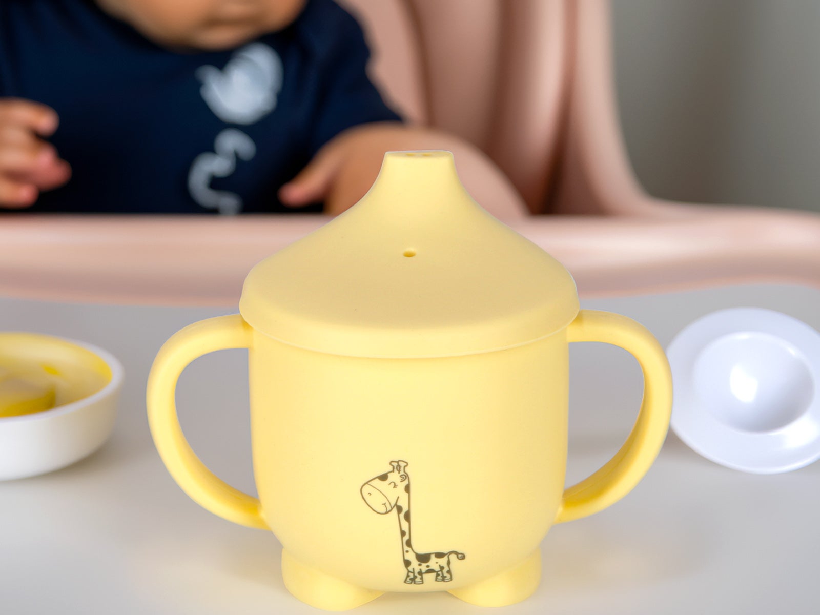 Yellow children's cup