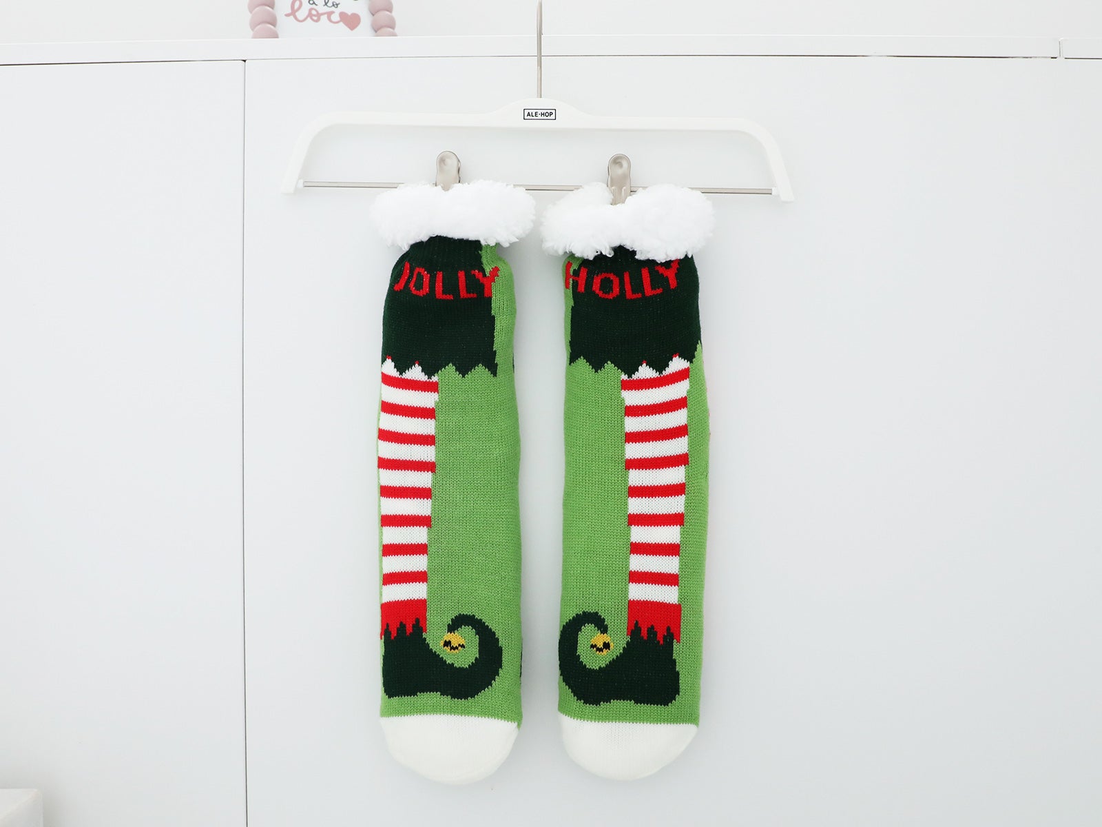 Calza di natale holly