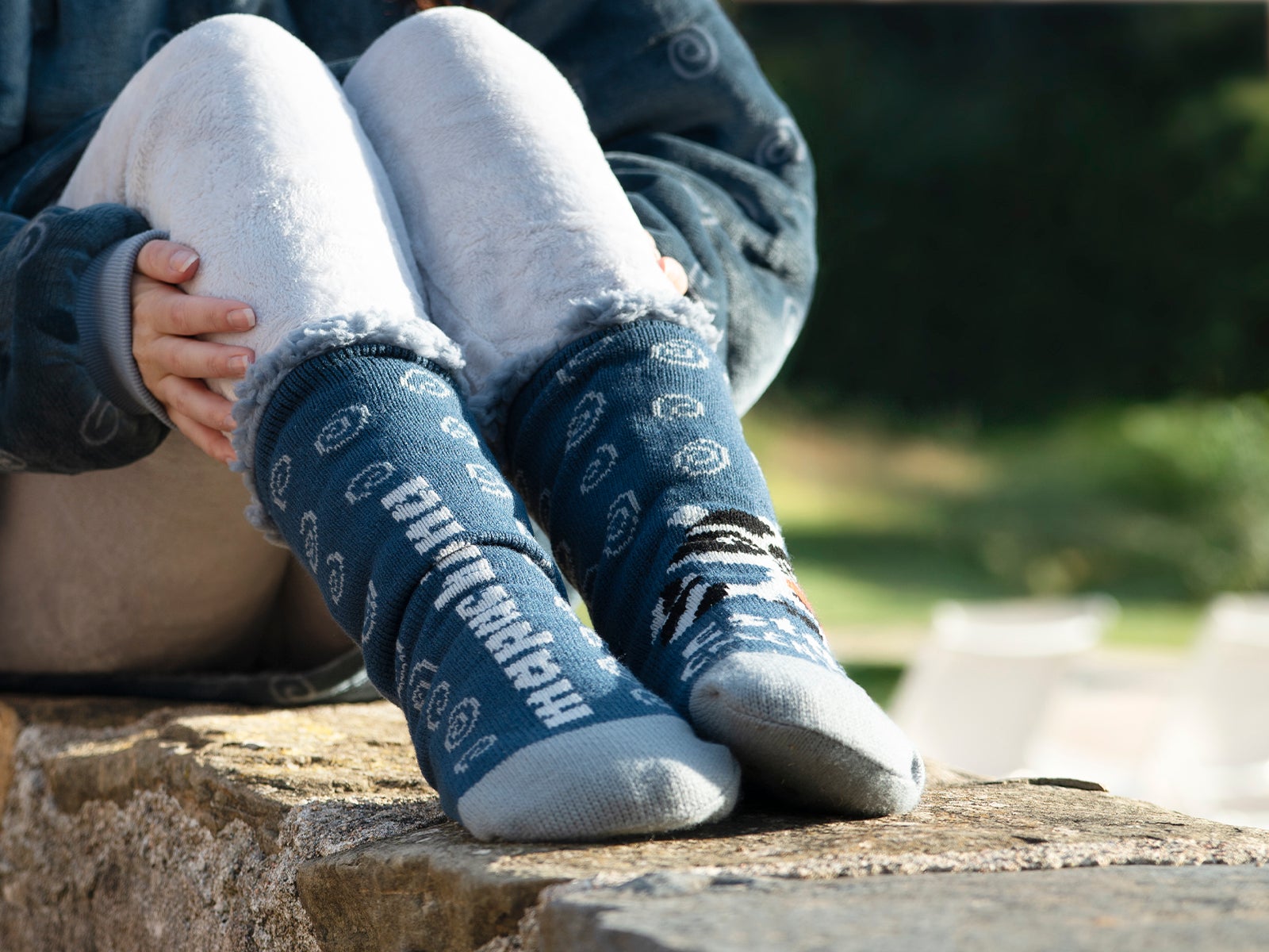 Calcetines gruesos - Mapachiona estar calentito