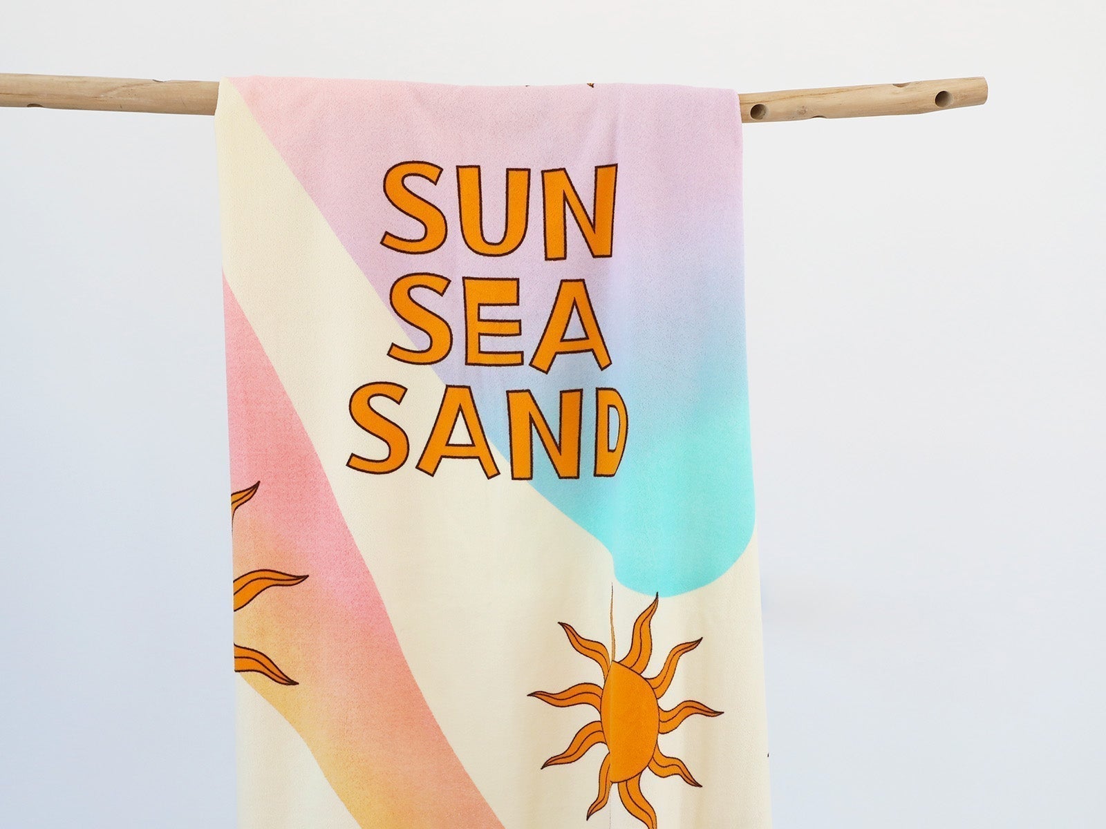 Toalha de praia dupla sun sea sand