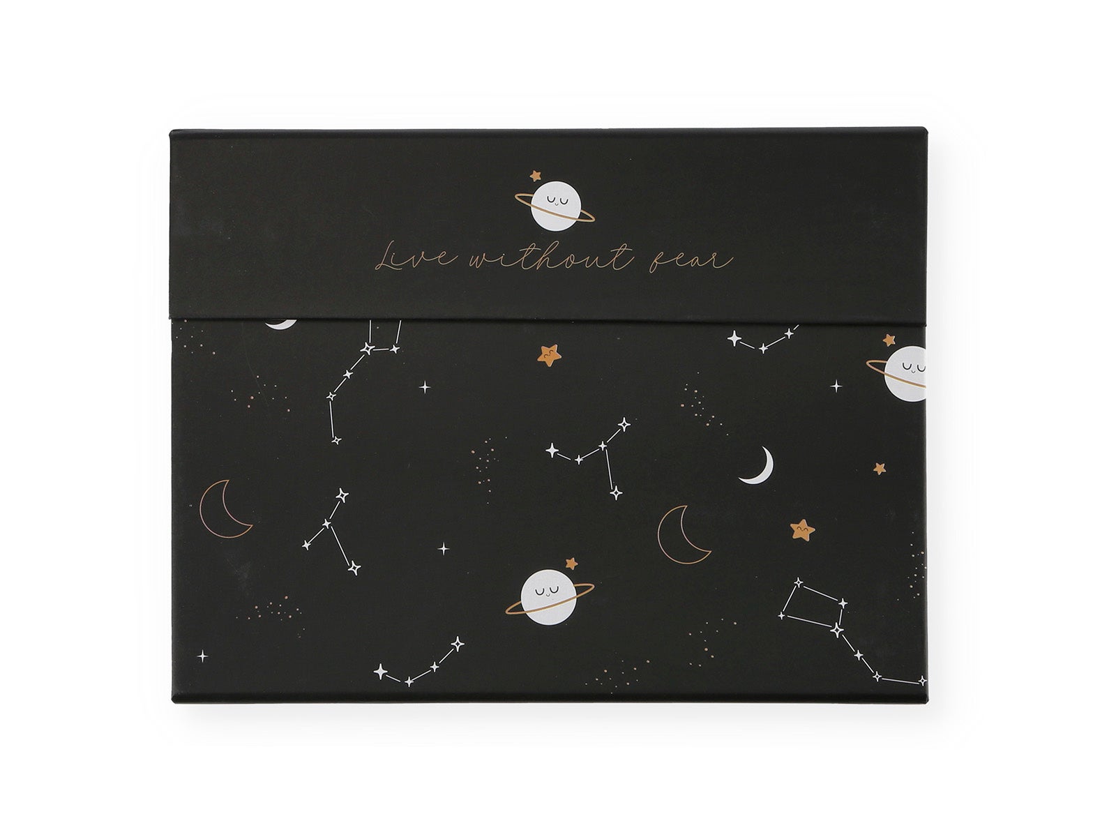 Planner with post-its black