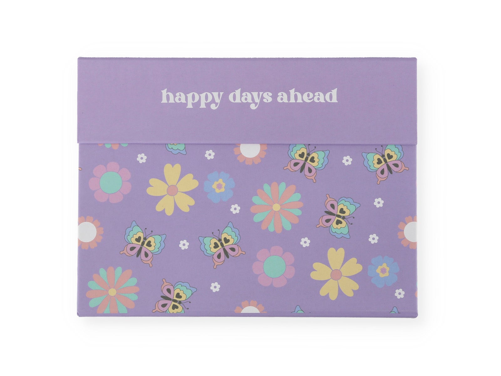 Planner con posits mariposa