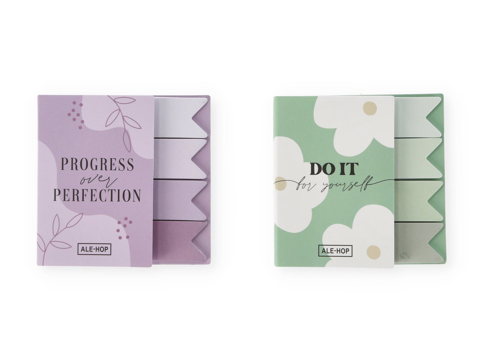 Set de notas adhesivas - Progress over perfection/ Do it for yourself