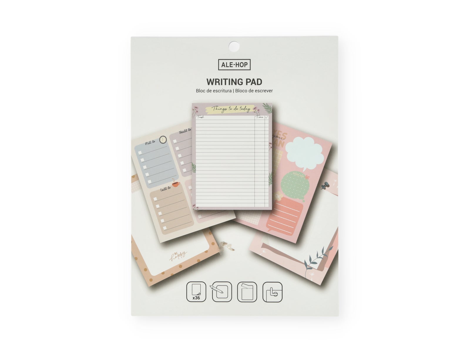 Block de escritura – Things to do