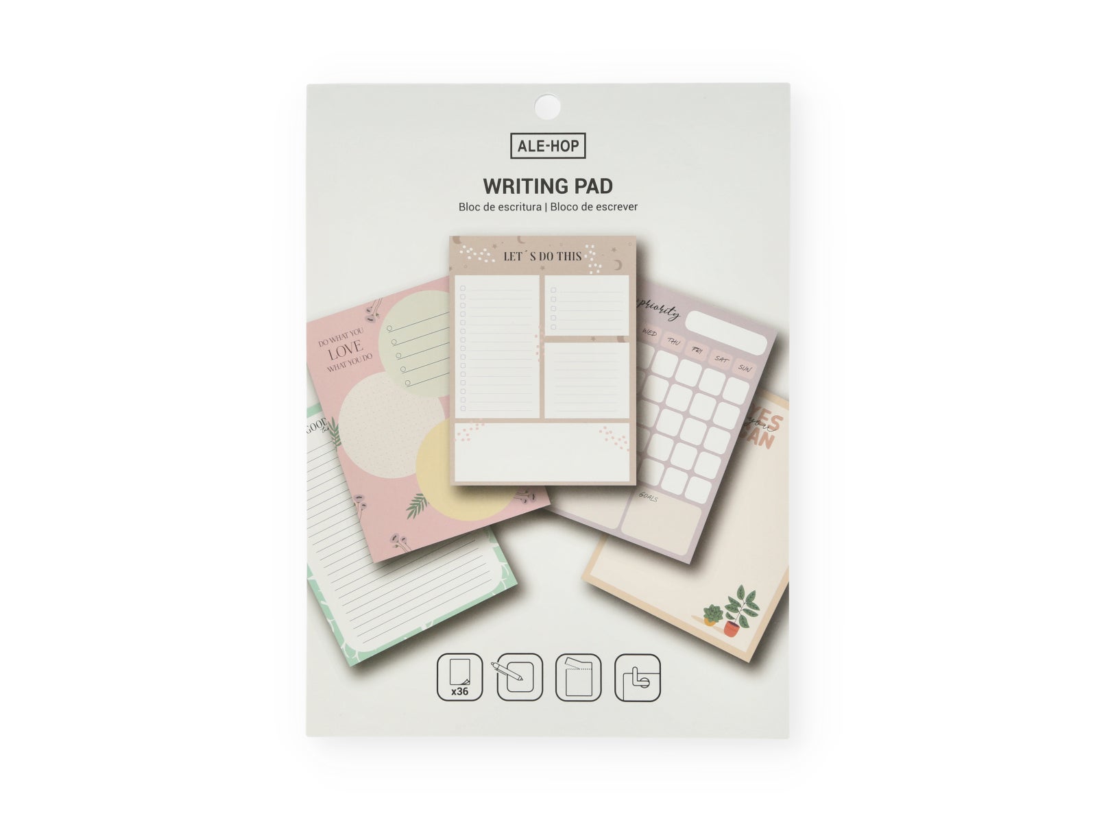 Block de escritura – Let’s do this