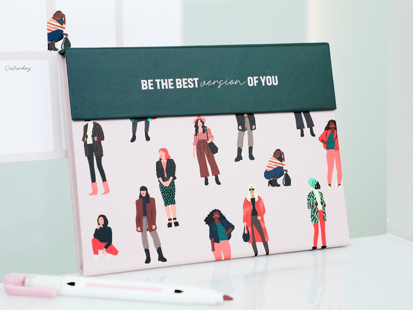 Planner con postits – Be the best version of you