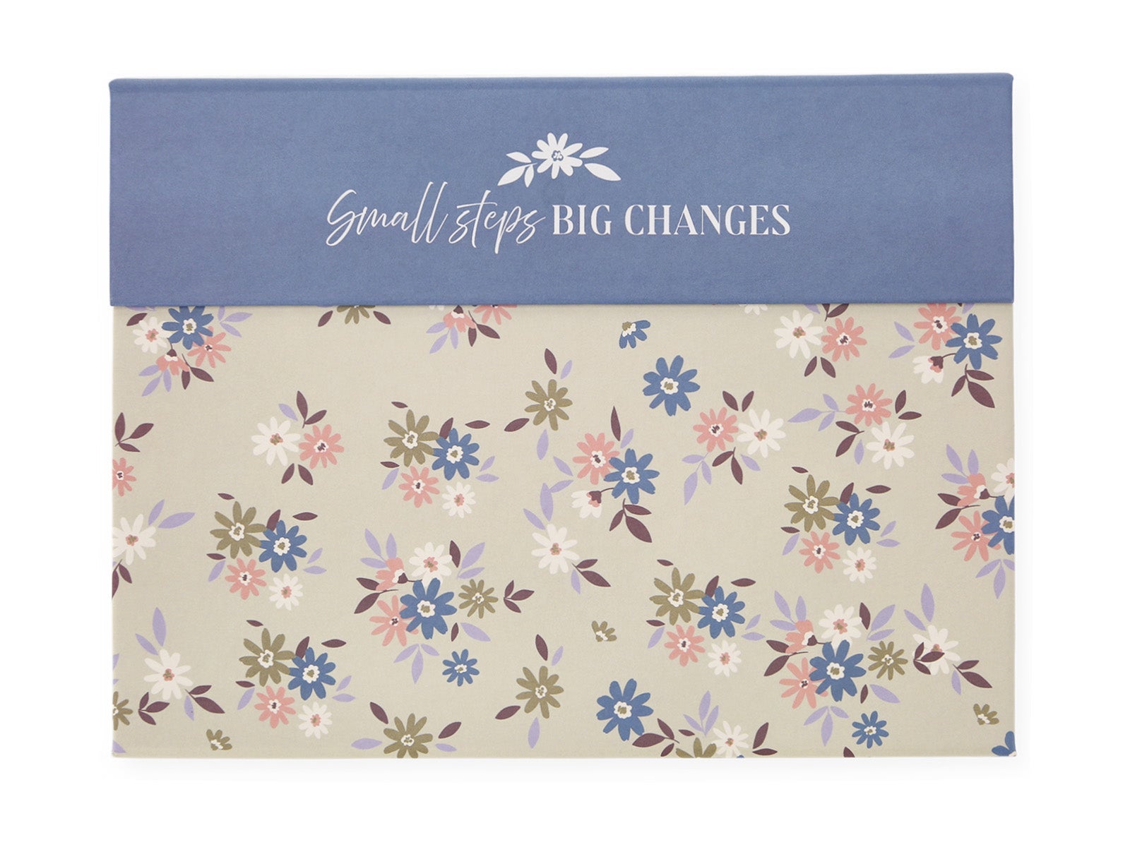 Planner com notas - Small steps big changes