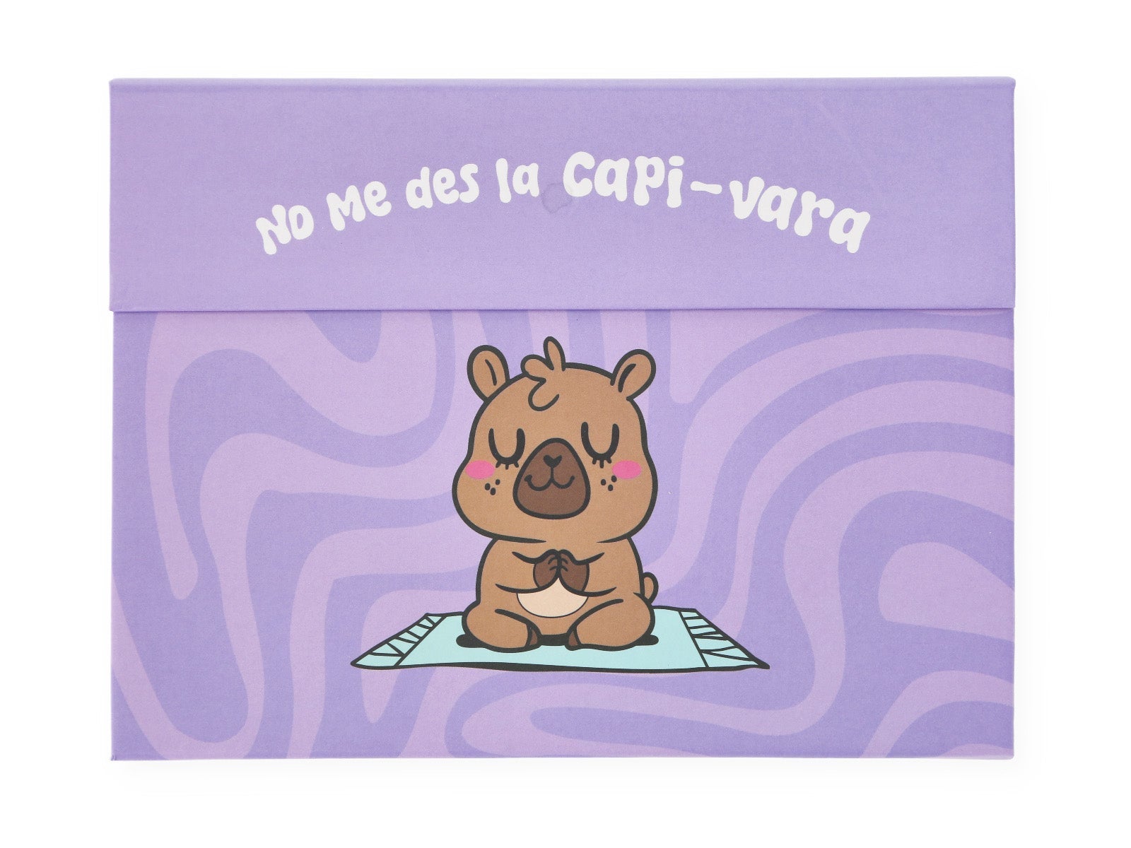 Planner com notas - No me des la capi-vara