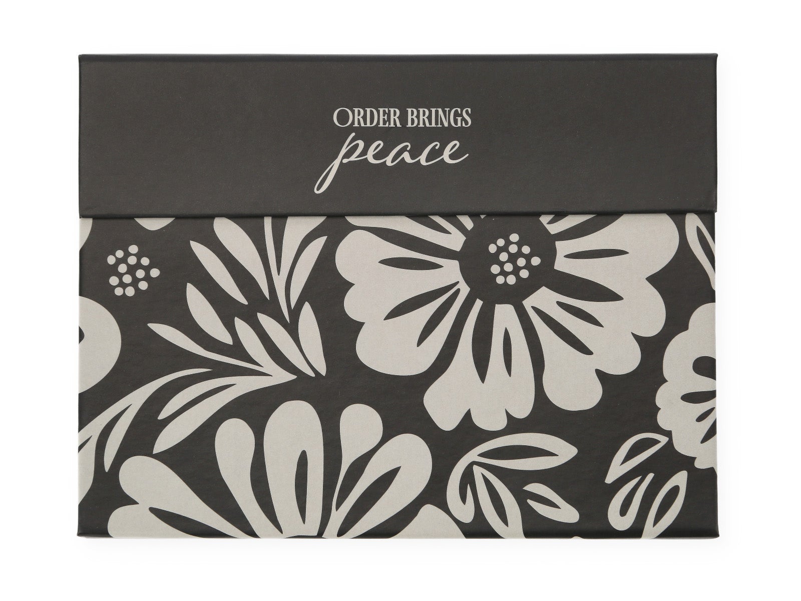 Planner com notas - Order brings peace