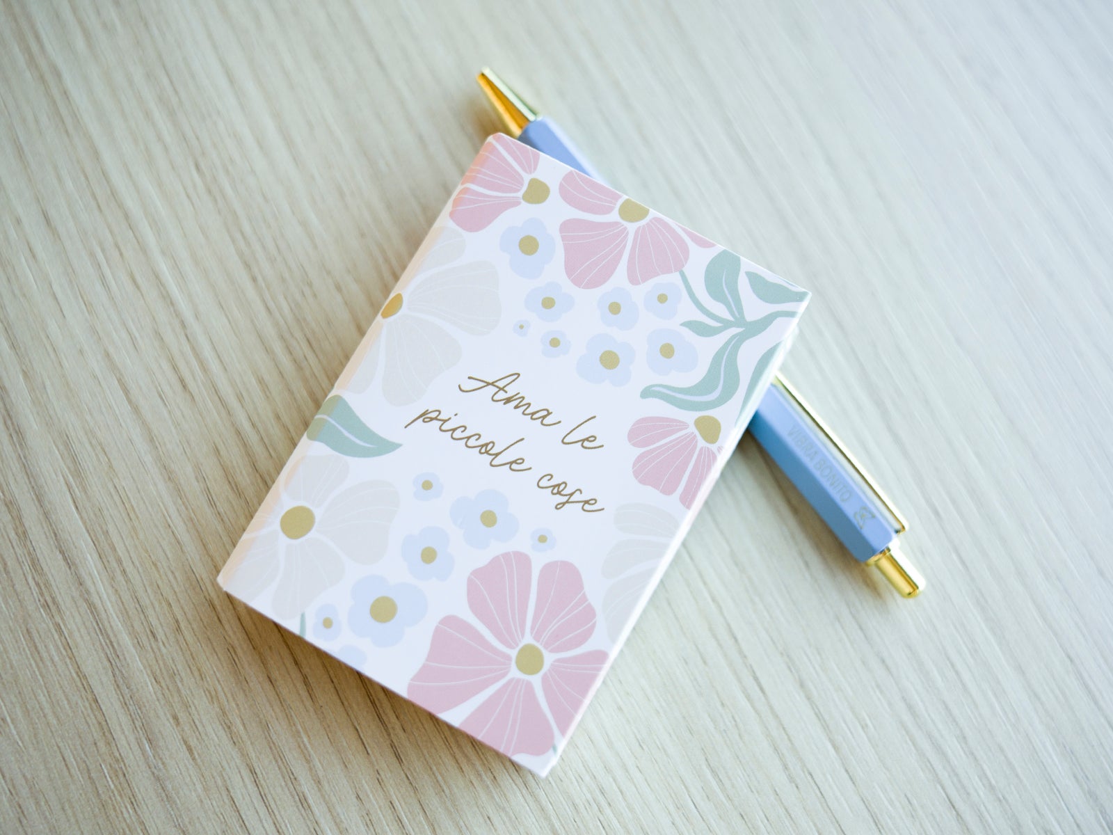 Bloc de notas y marcadores - Ama le piccole cose