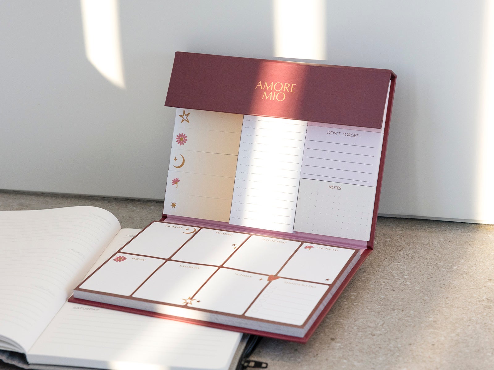 Planner con note adesive - Amore mio