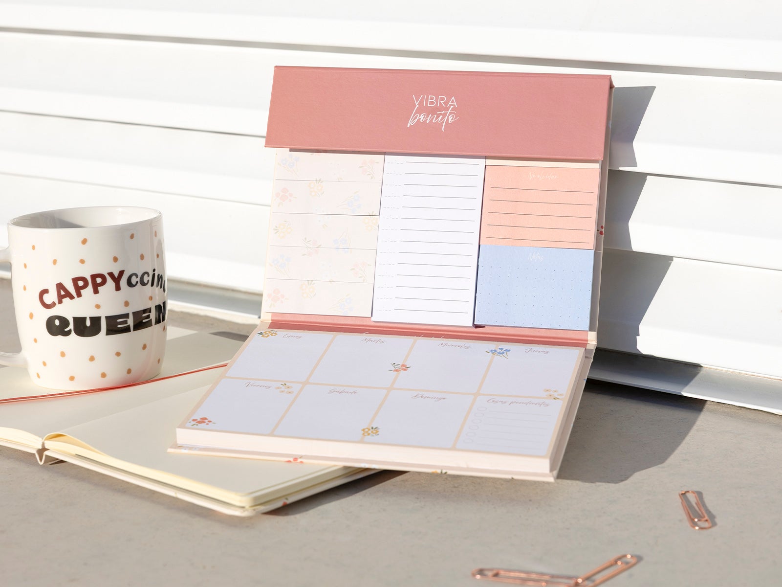Planner con note adesive - Vibra bonito