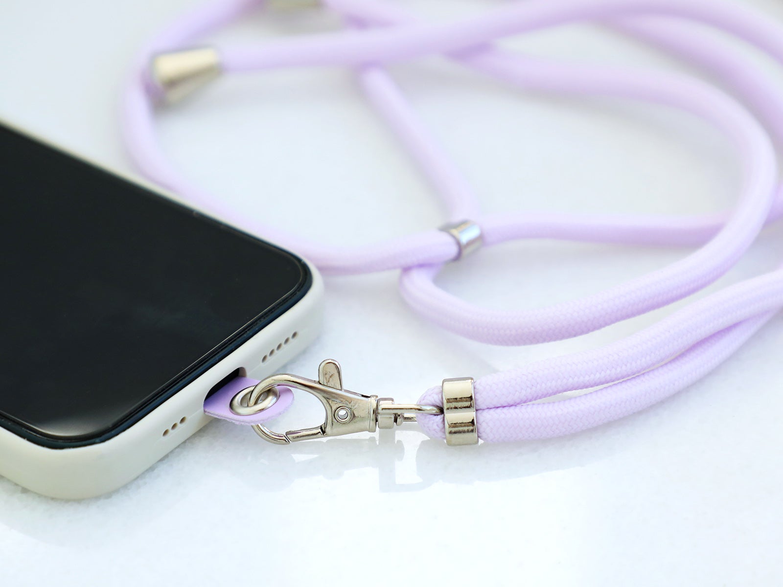 Colgador para móvil universal lila