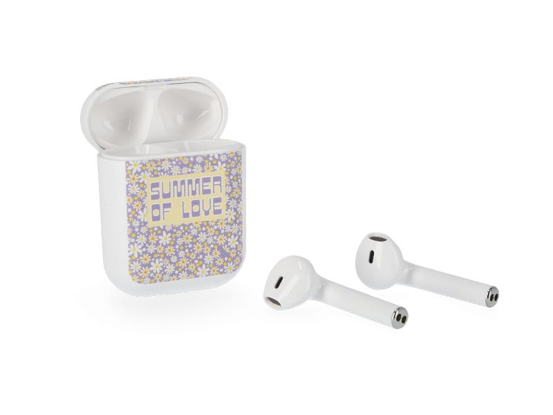 Wireless earbuds white summer Ale-Hop