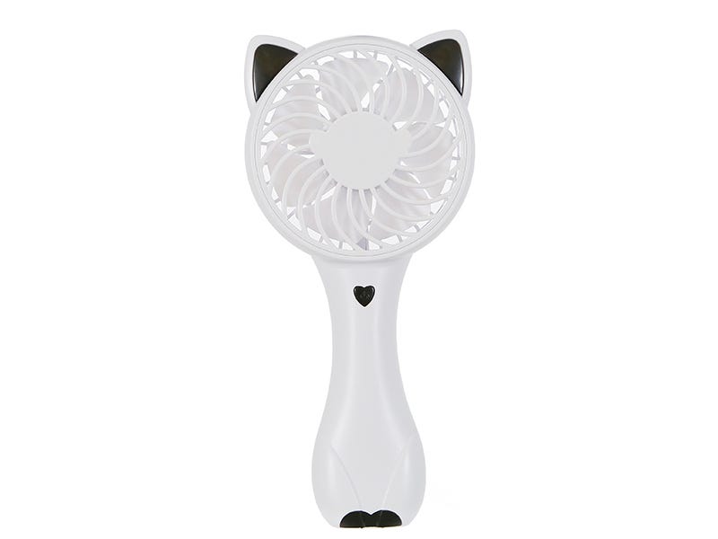 Ventilador grande zorro blanco Ale-Hop