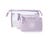Set 3 toiletry bags rebel design new