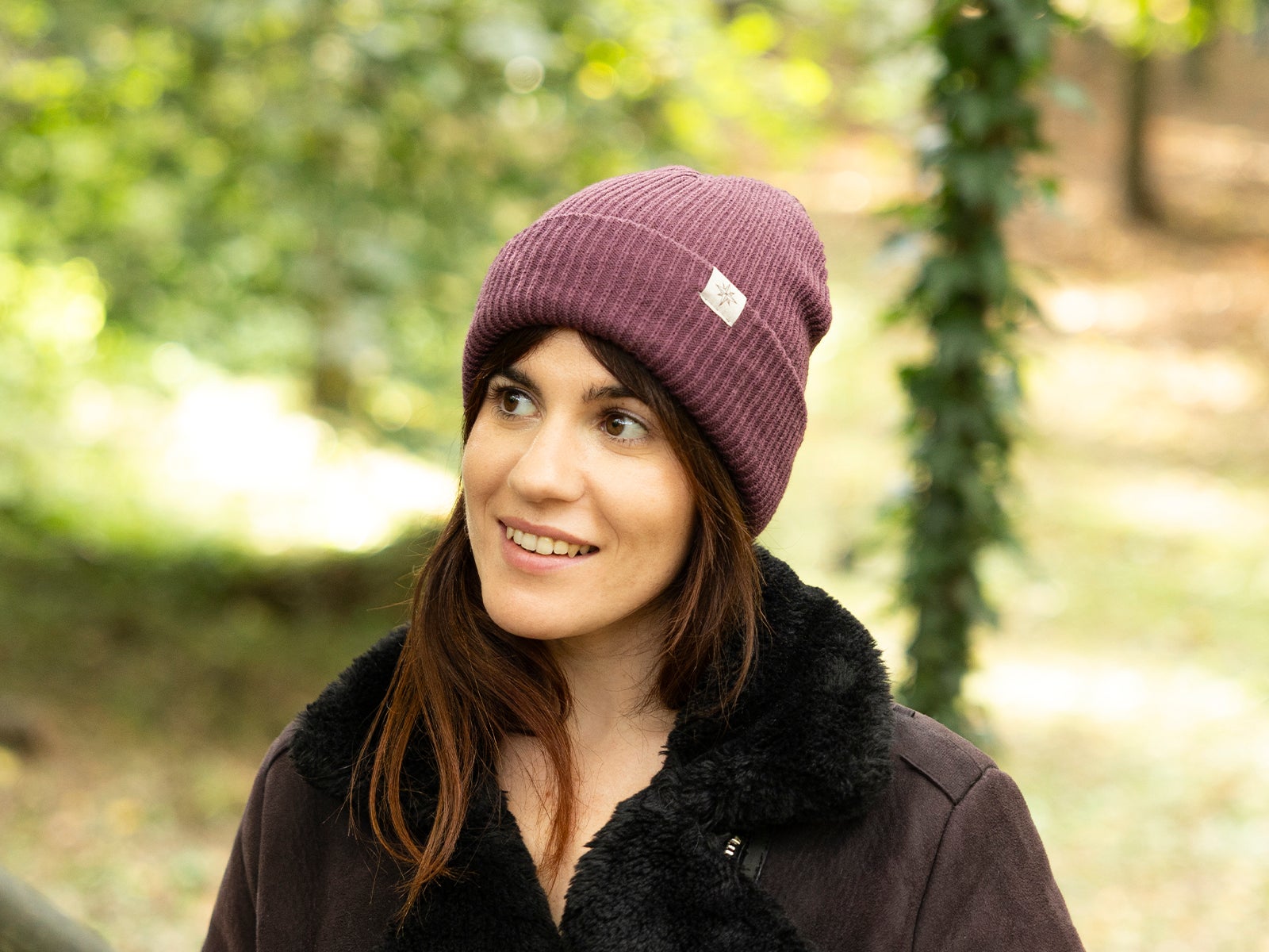 Gorro estrella - Burdeos