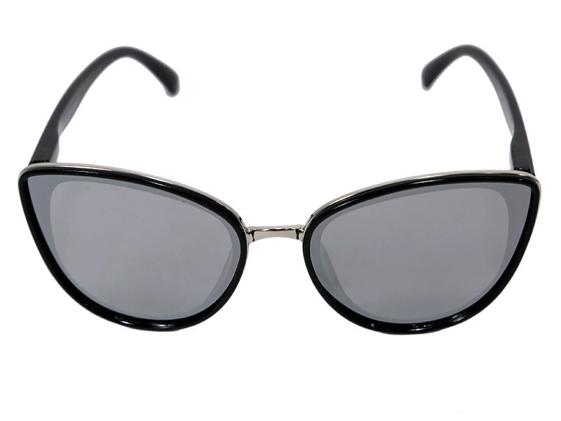 Favor amanecer Leopardo Gafas de sol grande negro | Ale-Hop