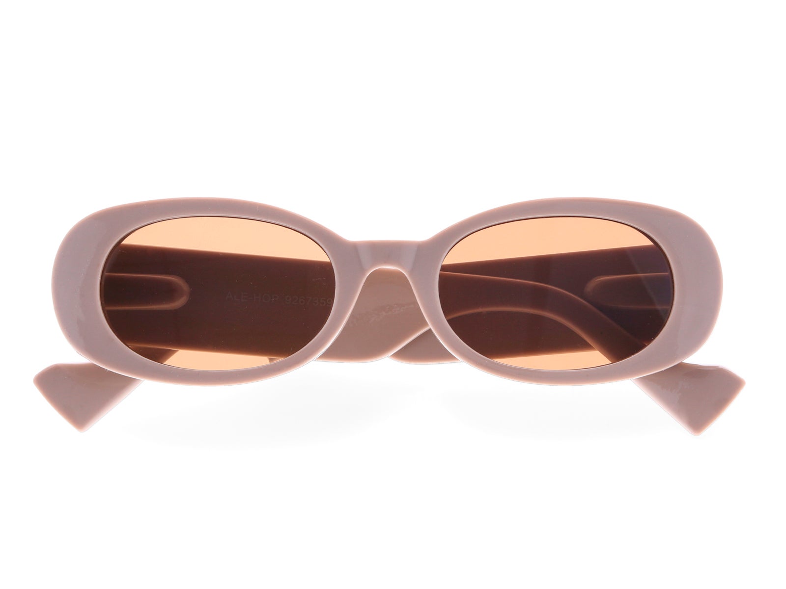 Gafa de sol ovalada pastel con caja