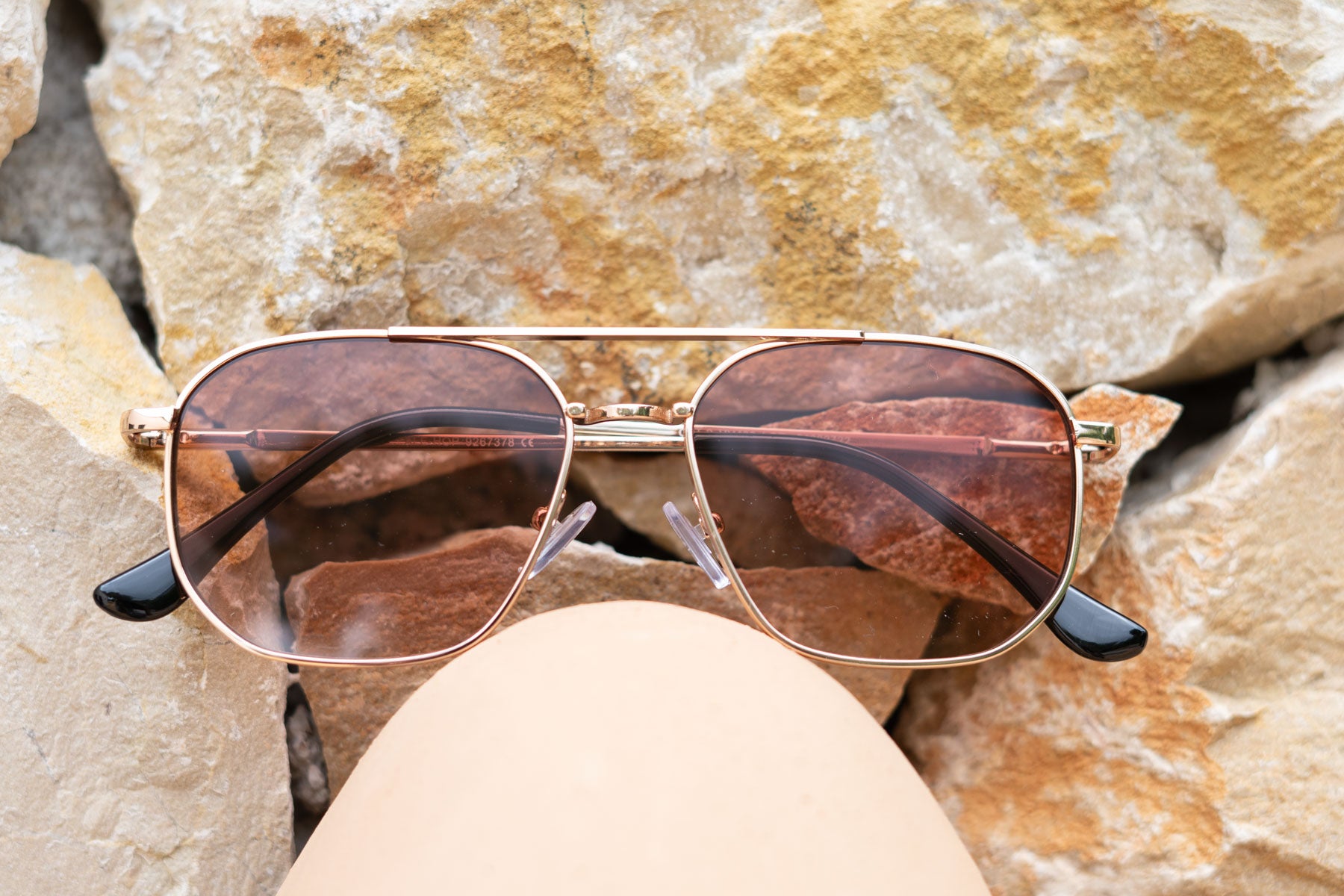 Aviator metal sunglasses