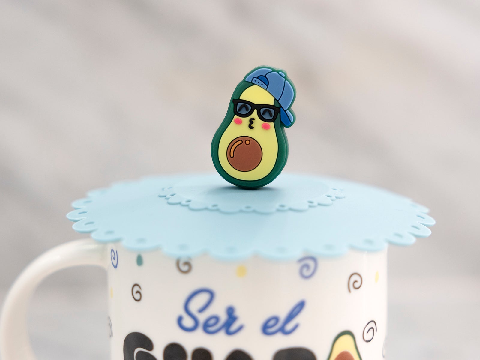 Avocado Mug Lid - Ser el guapo de la familia no es fácil