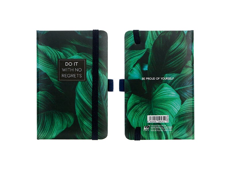 Notebook no regrets 9x14