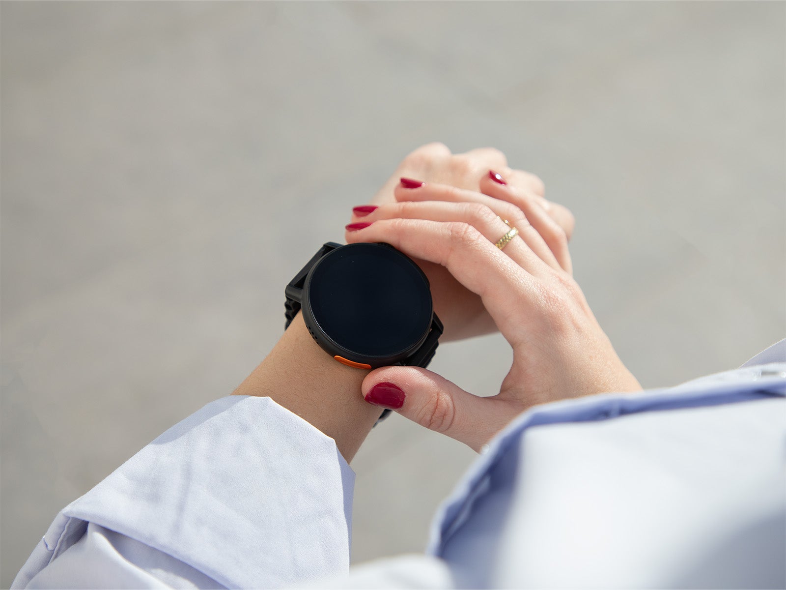 Relógio inteligente 1,50" redondo