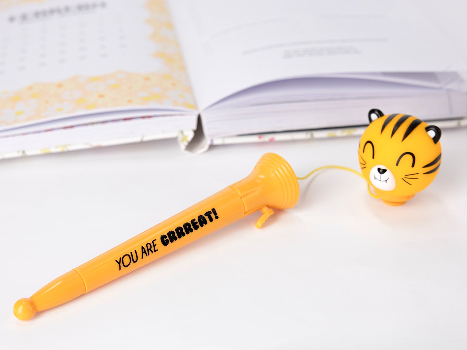 Caneta boing tigre - YOU ARA GRRREAT!