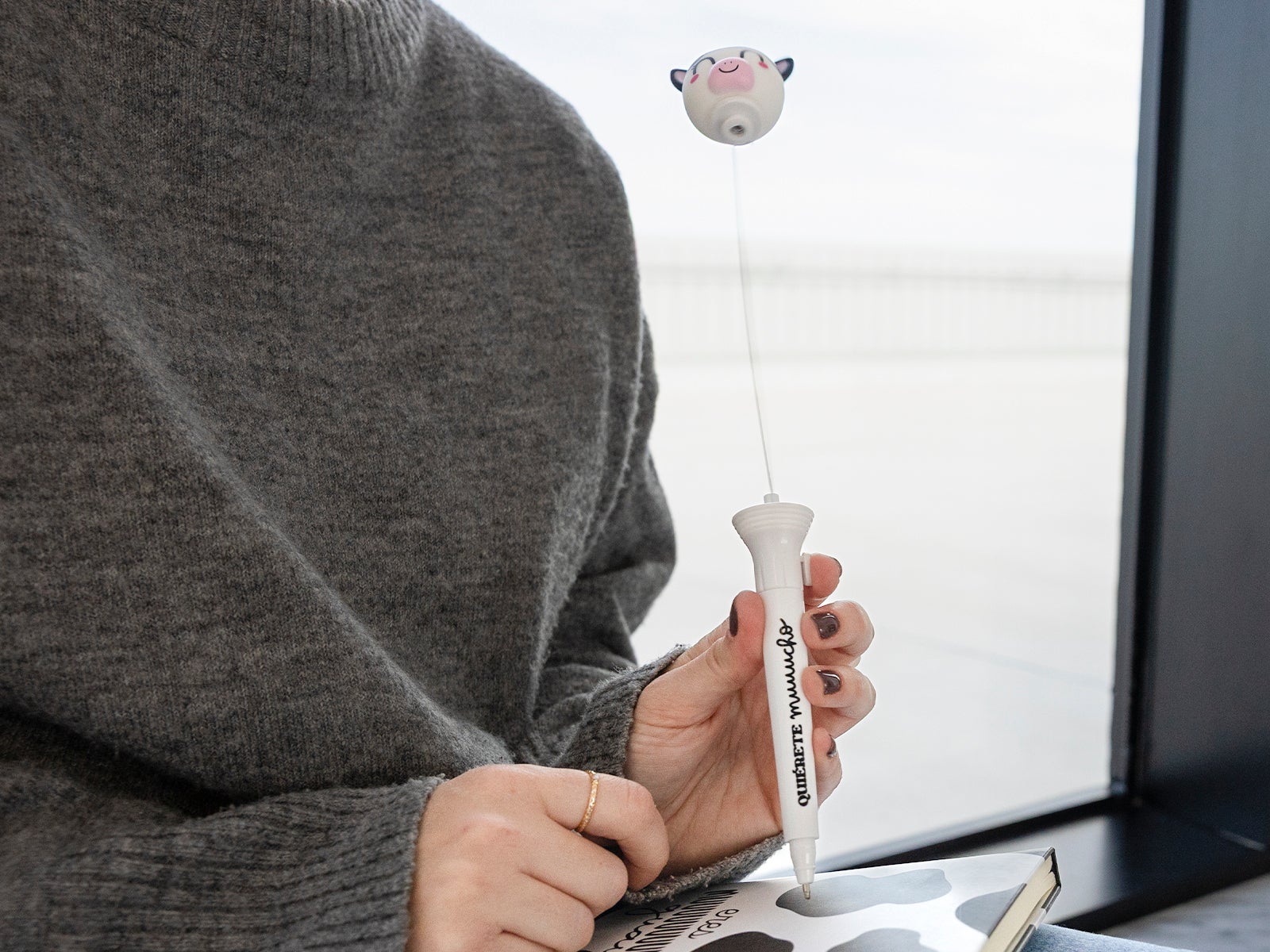 Caneta boing vaca - QUIÉRETE muuucho