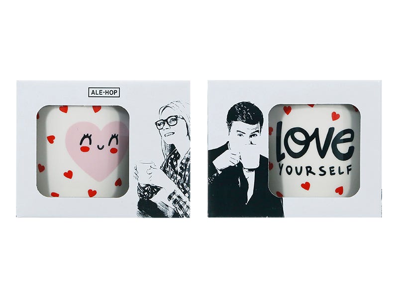 Mug heart love yourself - view 4 Ale-Hop