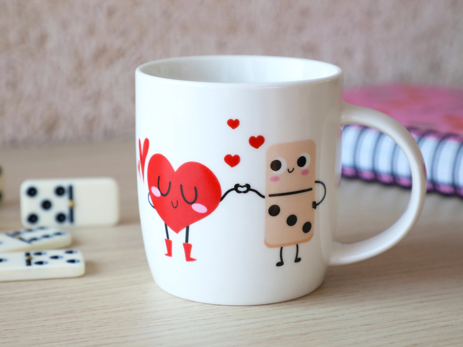 Chávena a magia do amor dominou-te