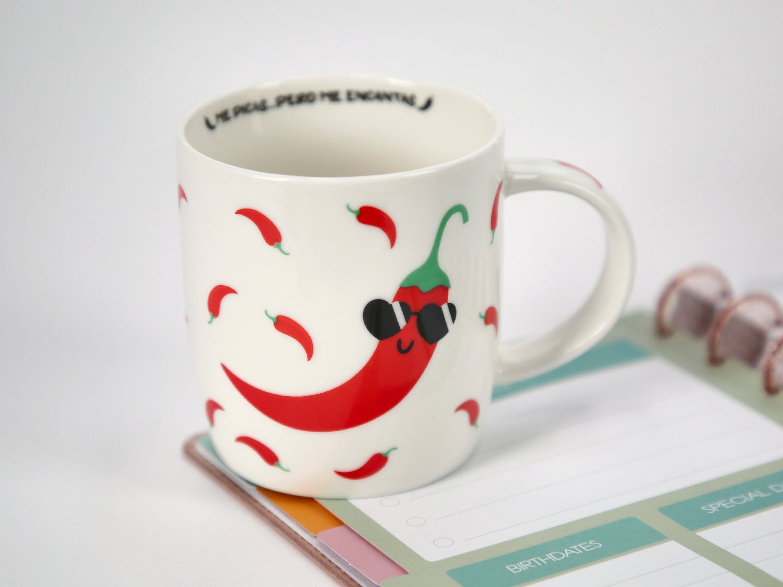 Chili mug - Eres super chili