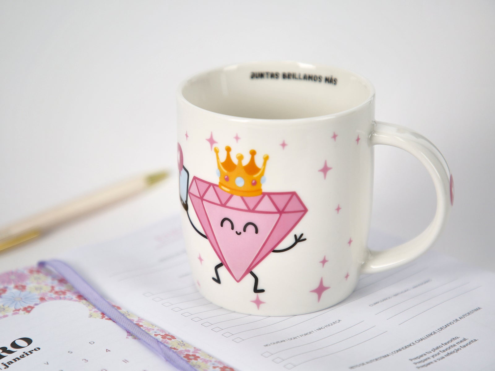 Diamond mug - Amiga, mi mayor tesoro eres tú