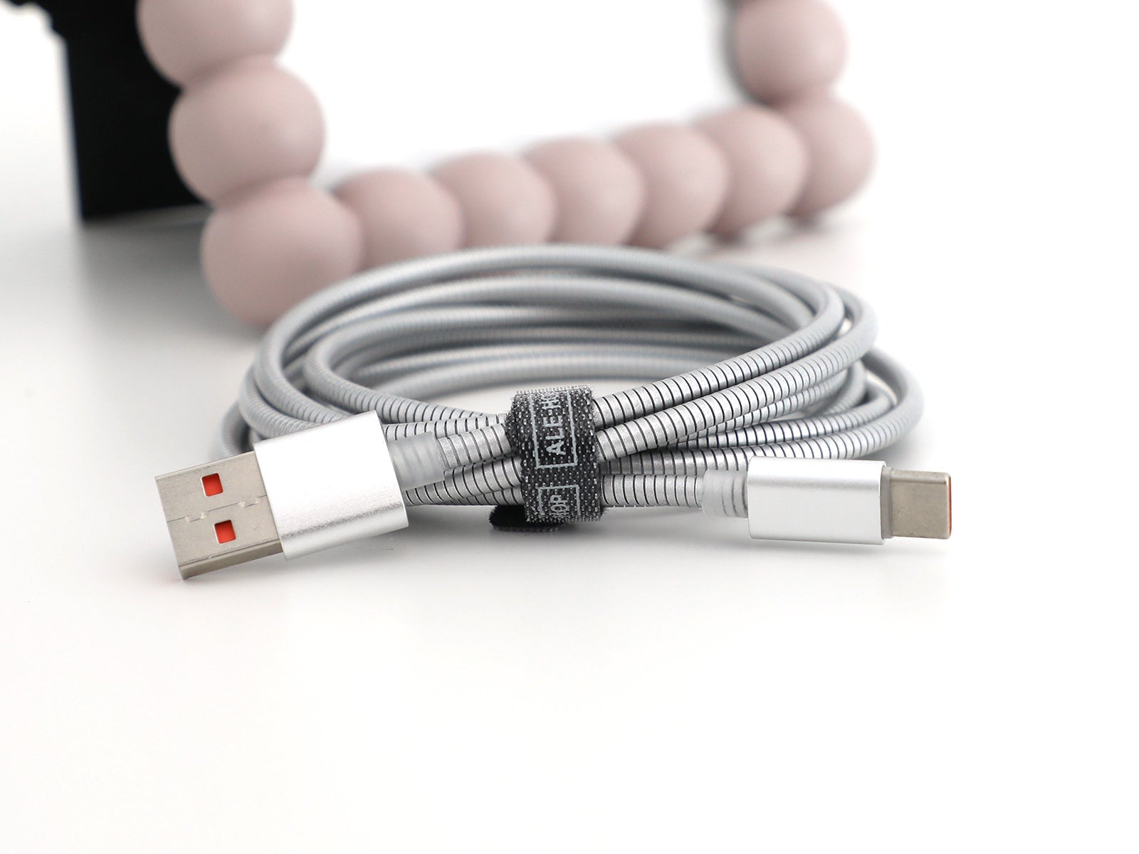 Usb cable c metal 2m gray