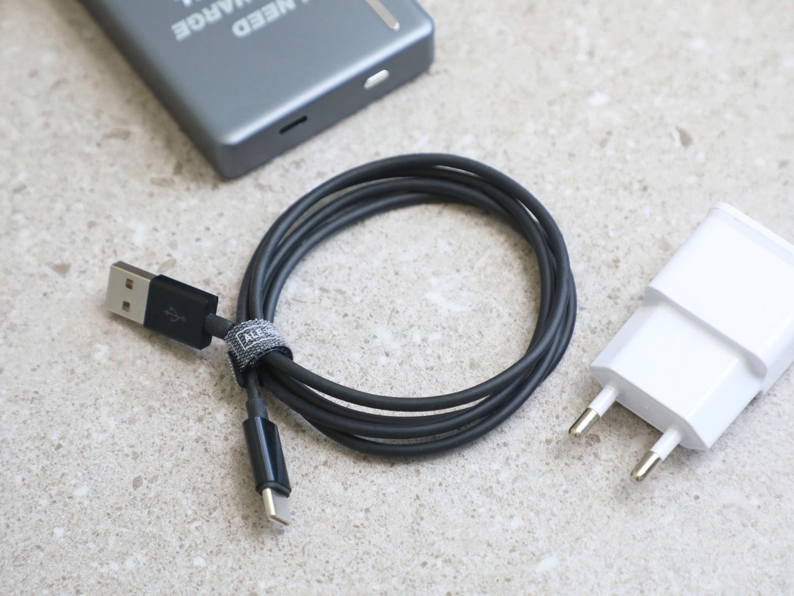 Cable usb c pvc 1m negro