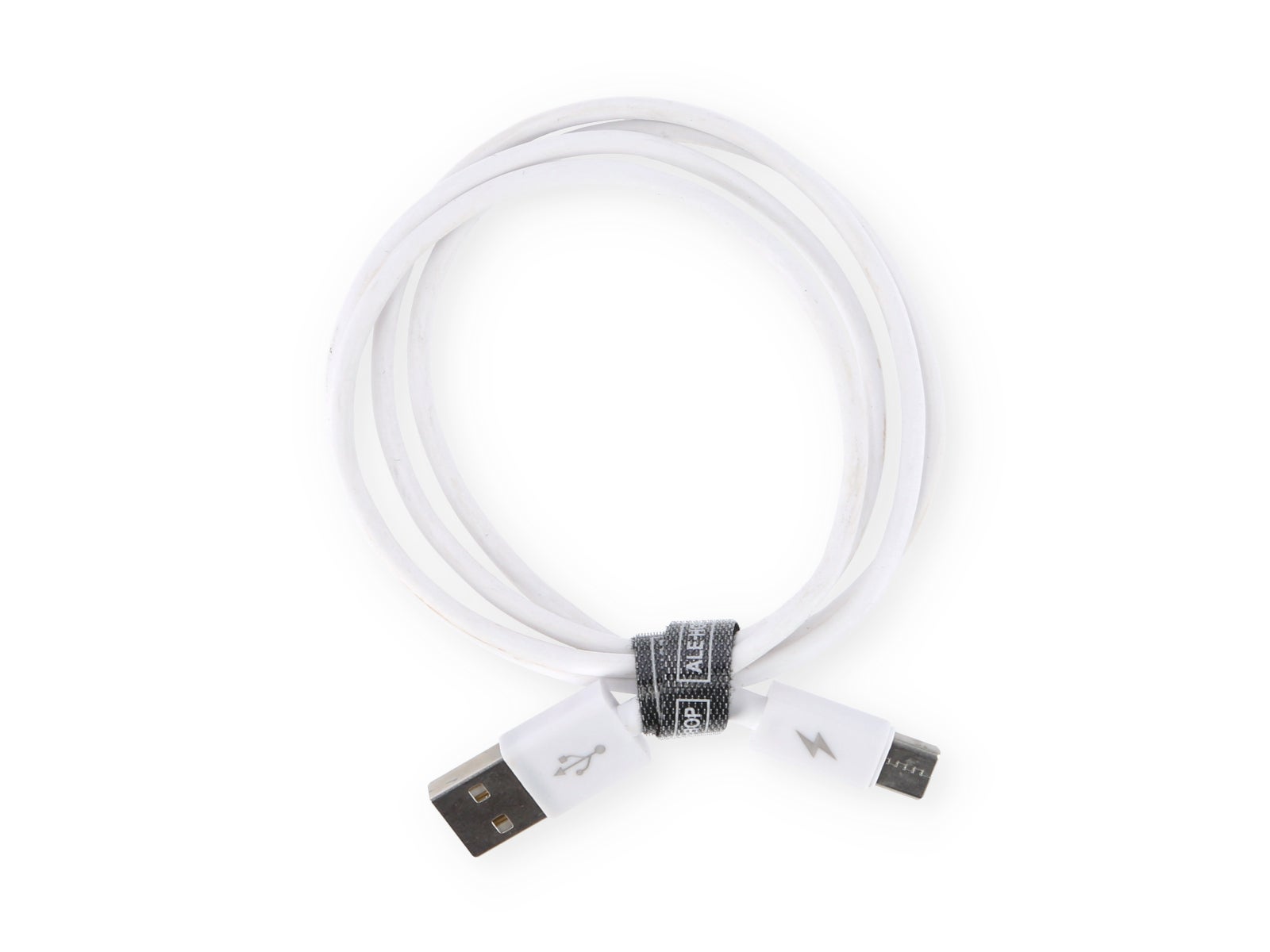 Cable usb c pvc 1m blanco
