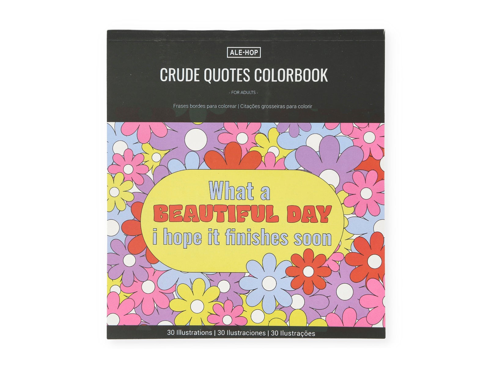 Libro para colorear – What a beautiful day, I hope it finishes soon