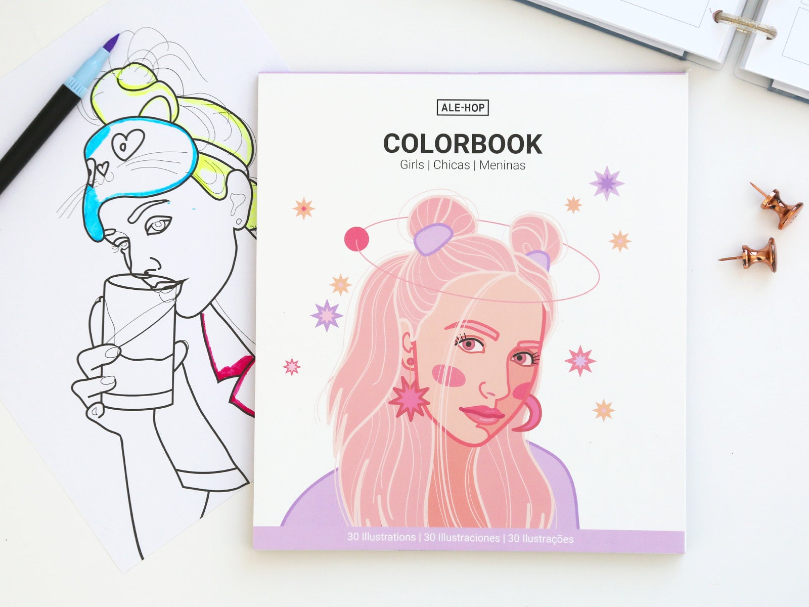 Libro para colorear chicas