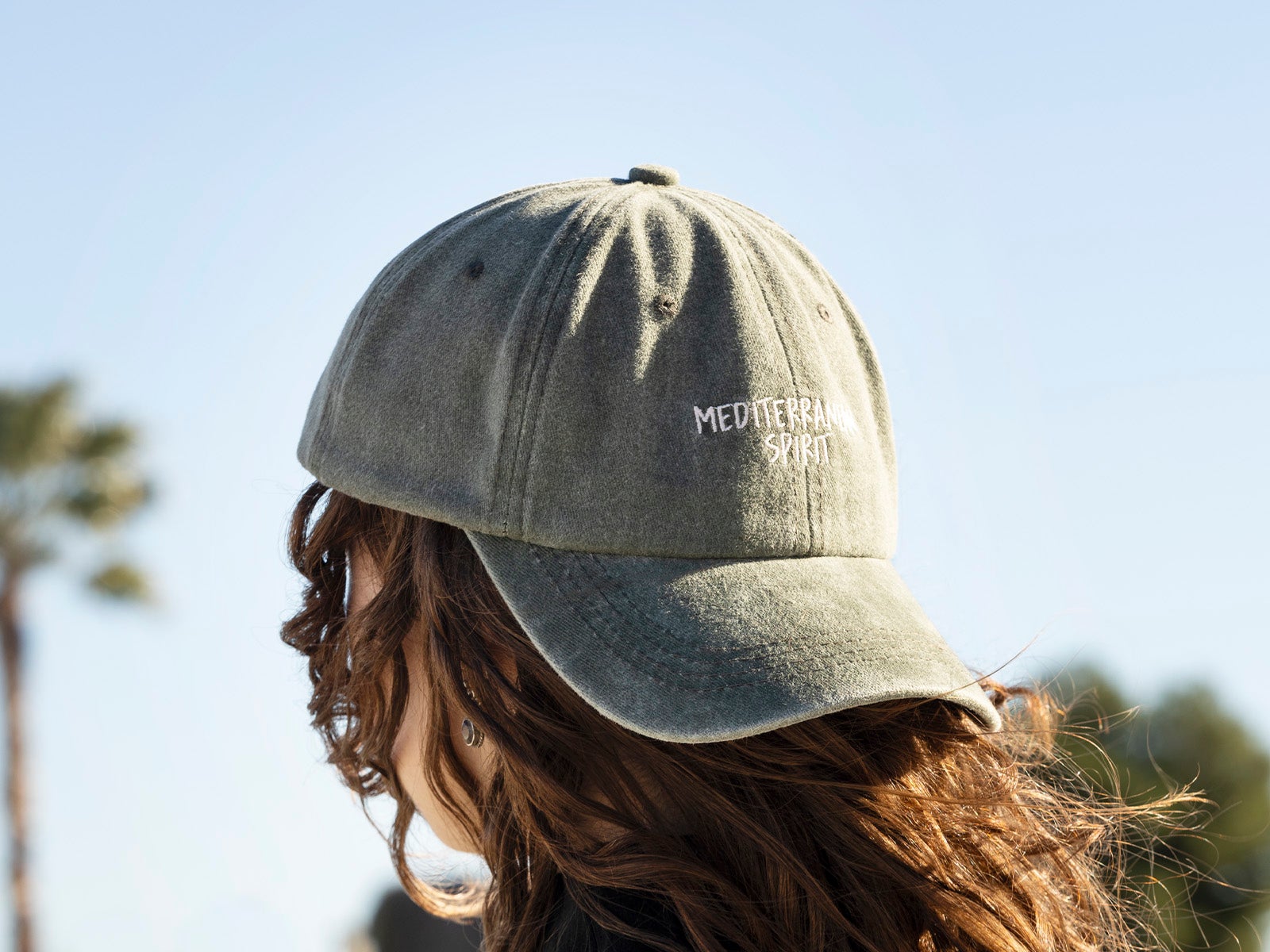 Gorra verde Mediterranean Spirit