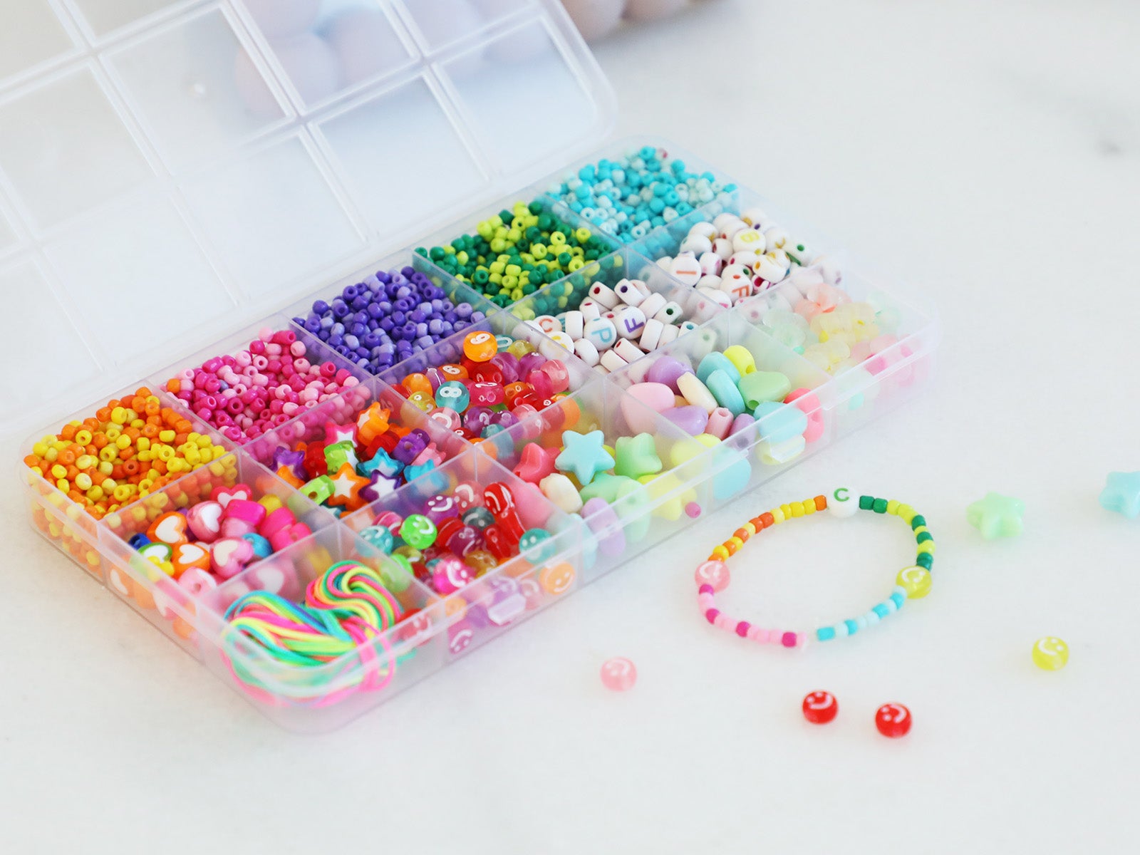 Kit de cuentas 15 colores