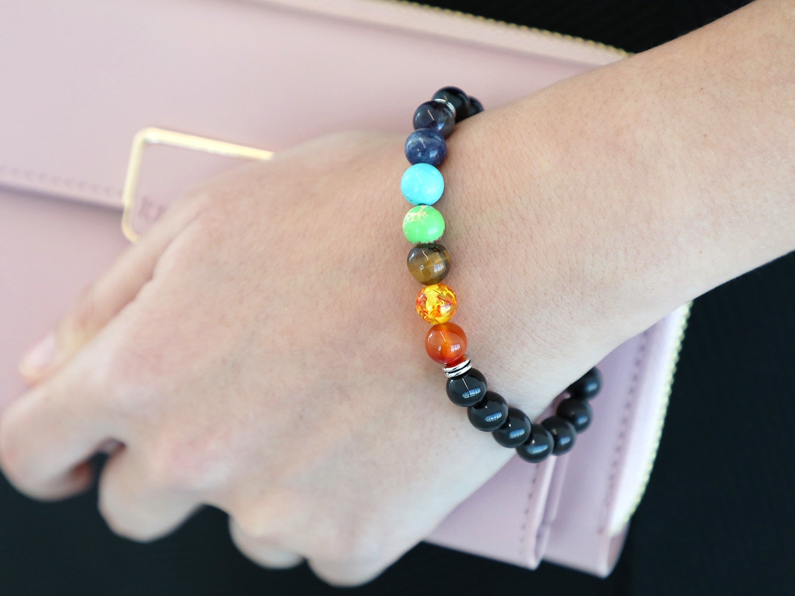 Chakra stone bracelet