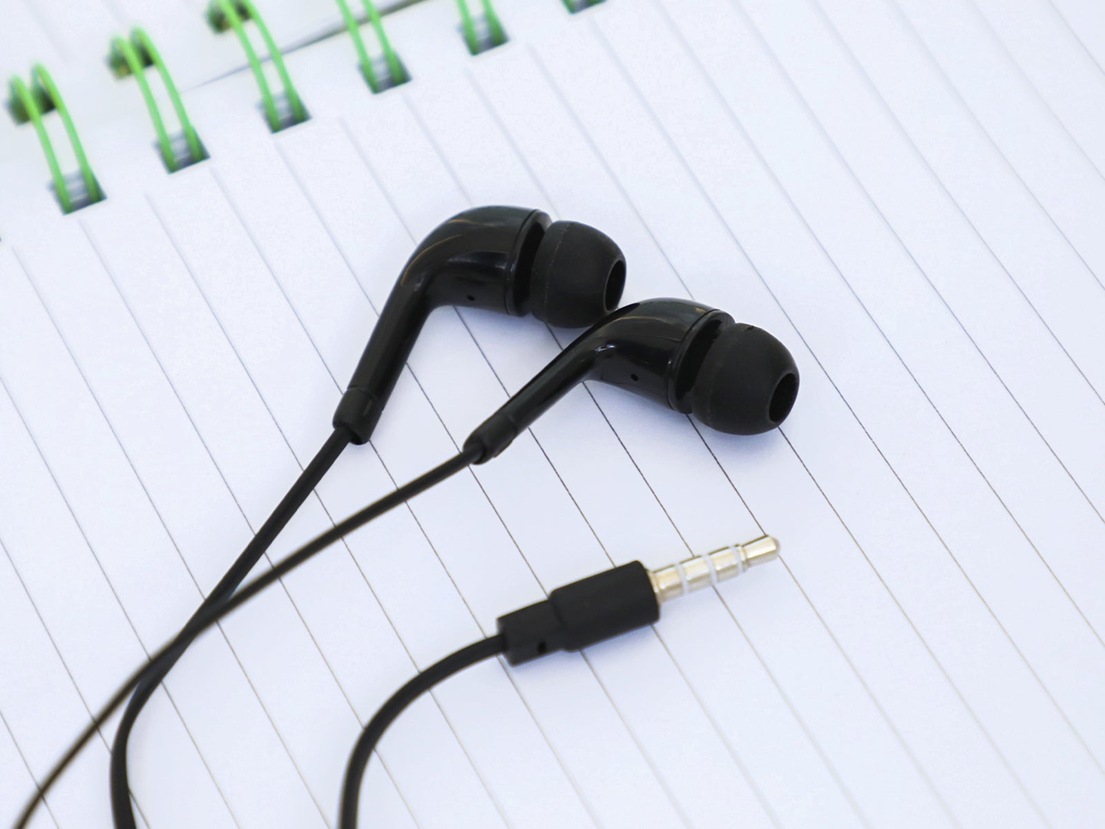 Headphones with microphone black