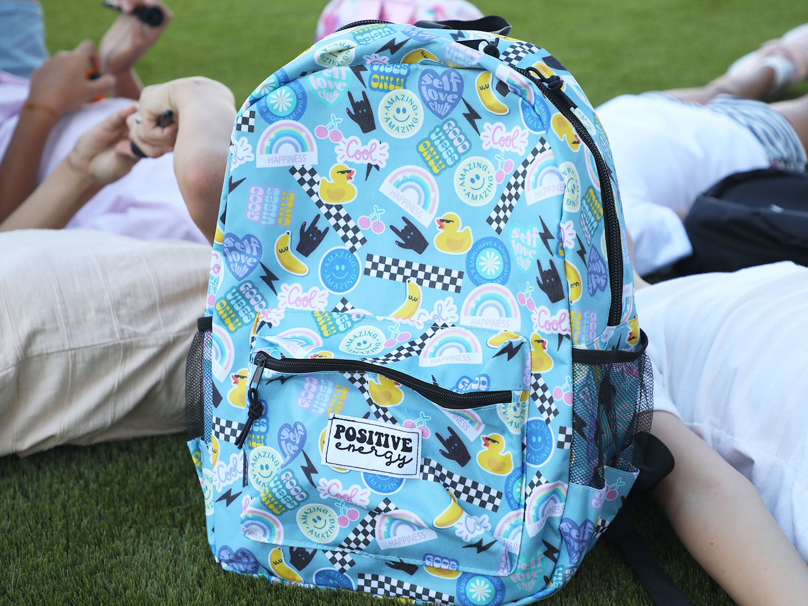 Mochila pegatinas - Positive energy