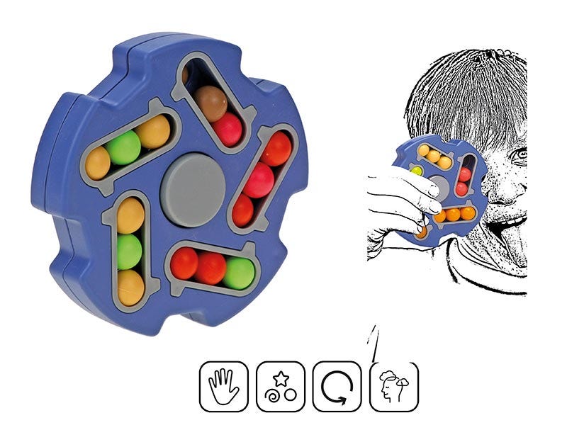 Magic rotating cube 2 in 1 - view 2 Ale-Hop